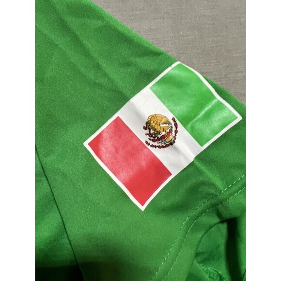 Miami Marlins Promo Baseball Mexico Flag Jersey Adult XL Green Button Screen. - Picture 4 of 9